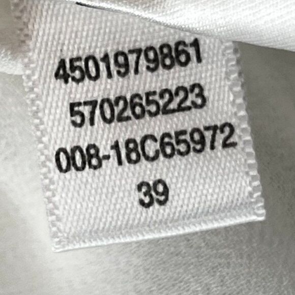 Chico's Emori Embroidered Top Size 3 Women's Extra Large Boho Natural - Picture 13 of 14